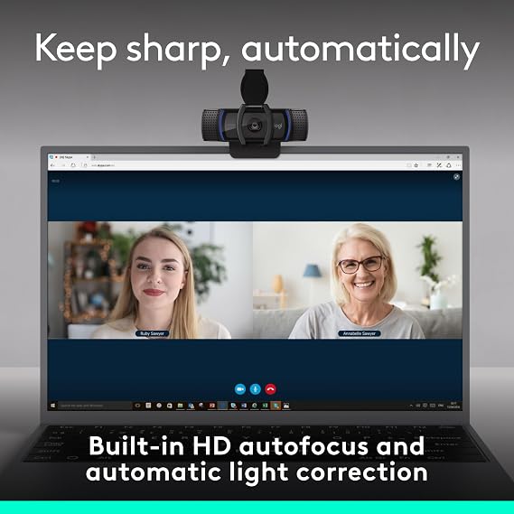 Logitech C920e HD 1080p Mic Disabled Webcam Certified Zoom and Microsoft