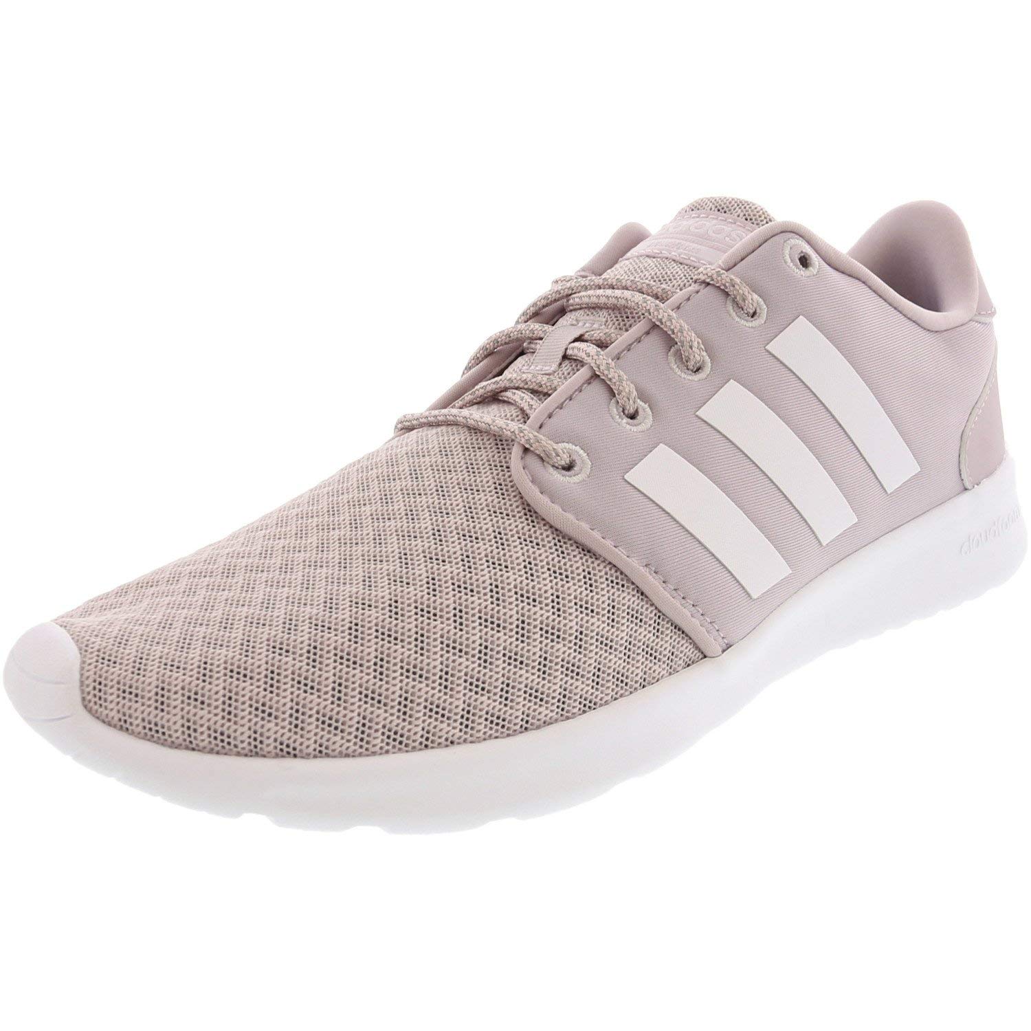 adidas Cloudfoam QT Racer Shoe - Women's Running 10 Ice Purple/White/Light Granite