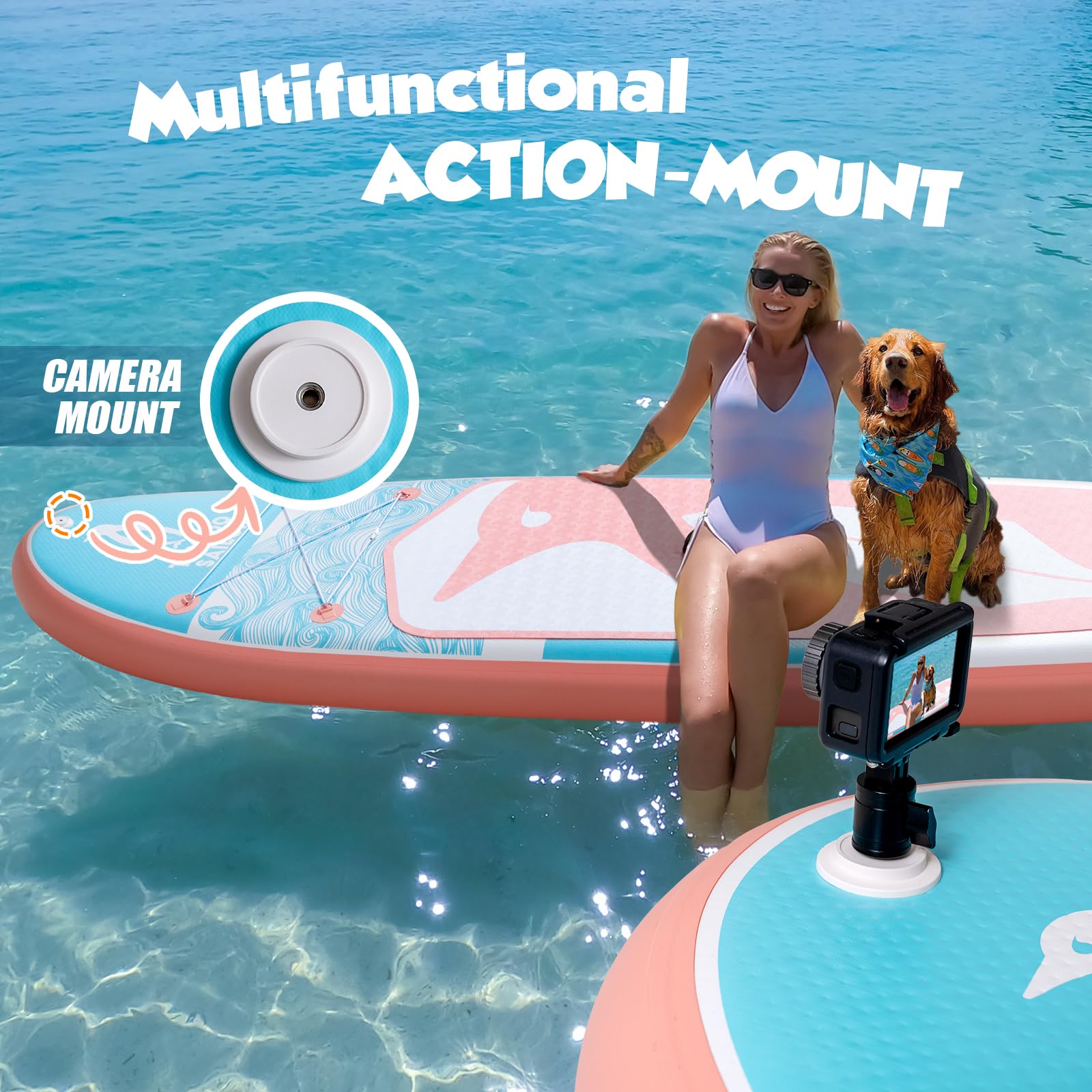 Tuxedo Sailor SUP Gonfiabile Adulti 320 cm Tavola SUP gonfiabile Tavole Gonfiabili da Stand Up Paddle con Accessori Premium