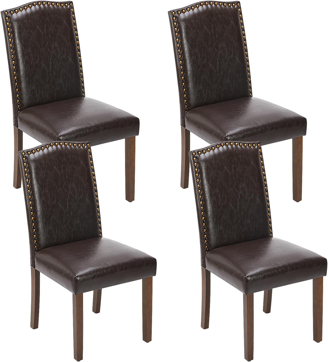 Christopher Knight Home Gentry Bonded Leather Dining Chairs, 2Pcs Set, Black Chairs