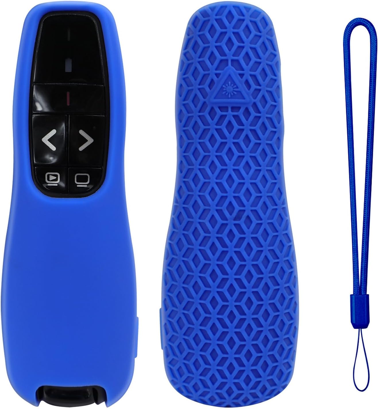 Silicone Protective Cover for Logitech R800/R400/R500 Wireless Presenter Remote Controller Case (R800 White)