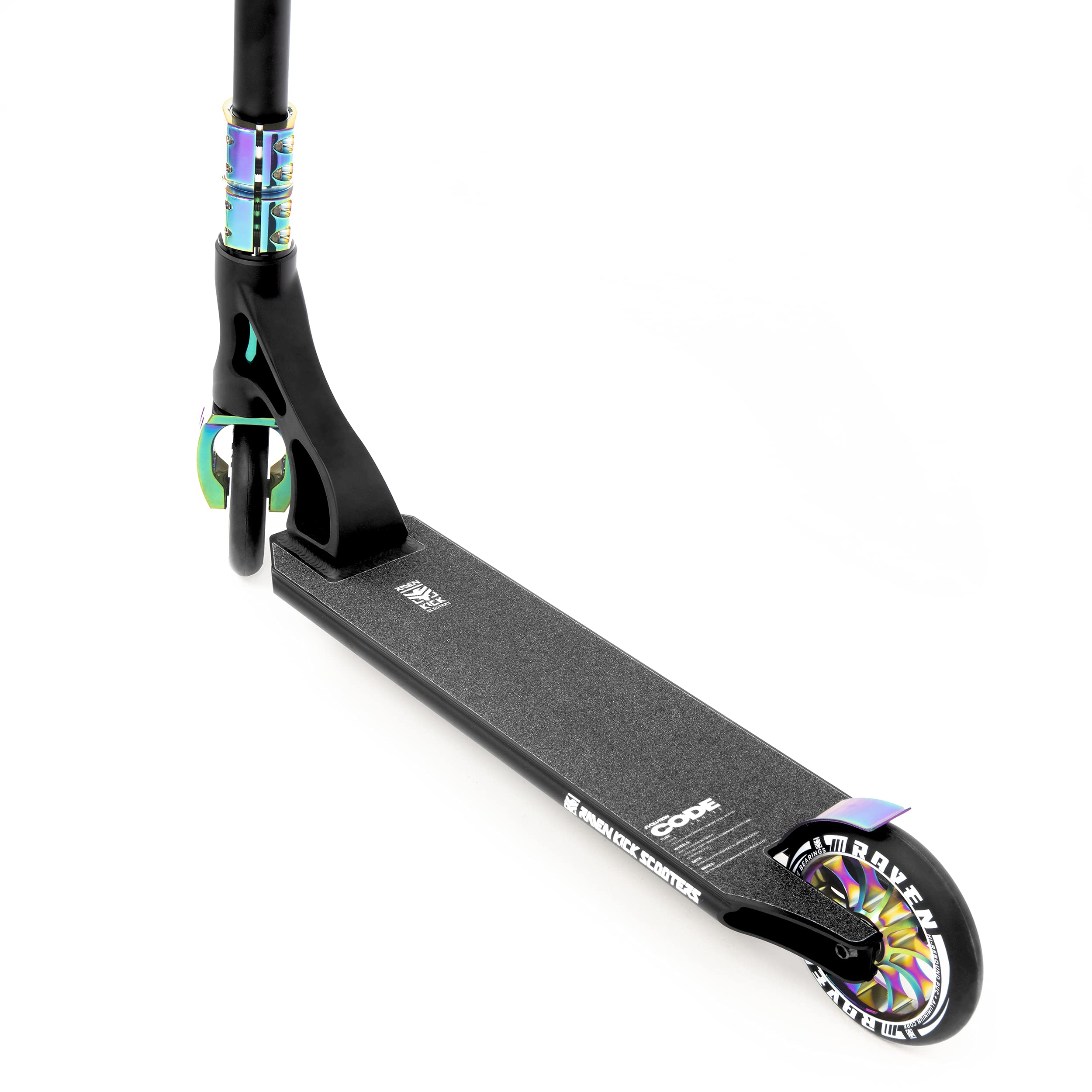 RAVEN Monopattino Acrobatico/Freestyle, Monopattino, Urbano Scooter Evolution Code 120mm