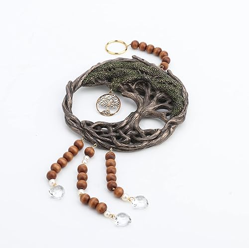 Miniatura 1 de Veronese Design 13 34" árbol de la vida Wicca colgante de pared escultura de resina