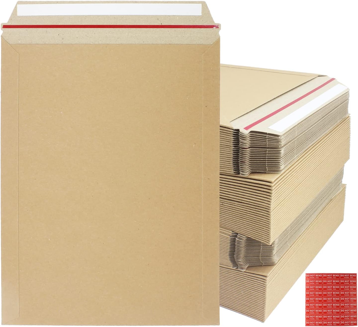 zmybcpack 100 Pack 9X12 inch Self Seal Photo Document