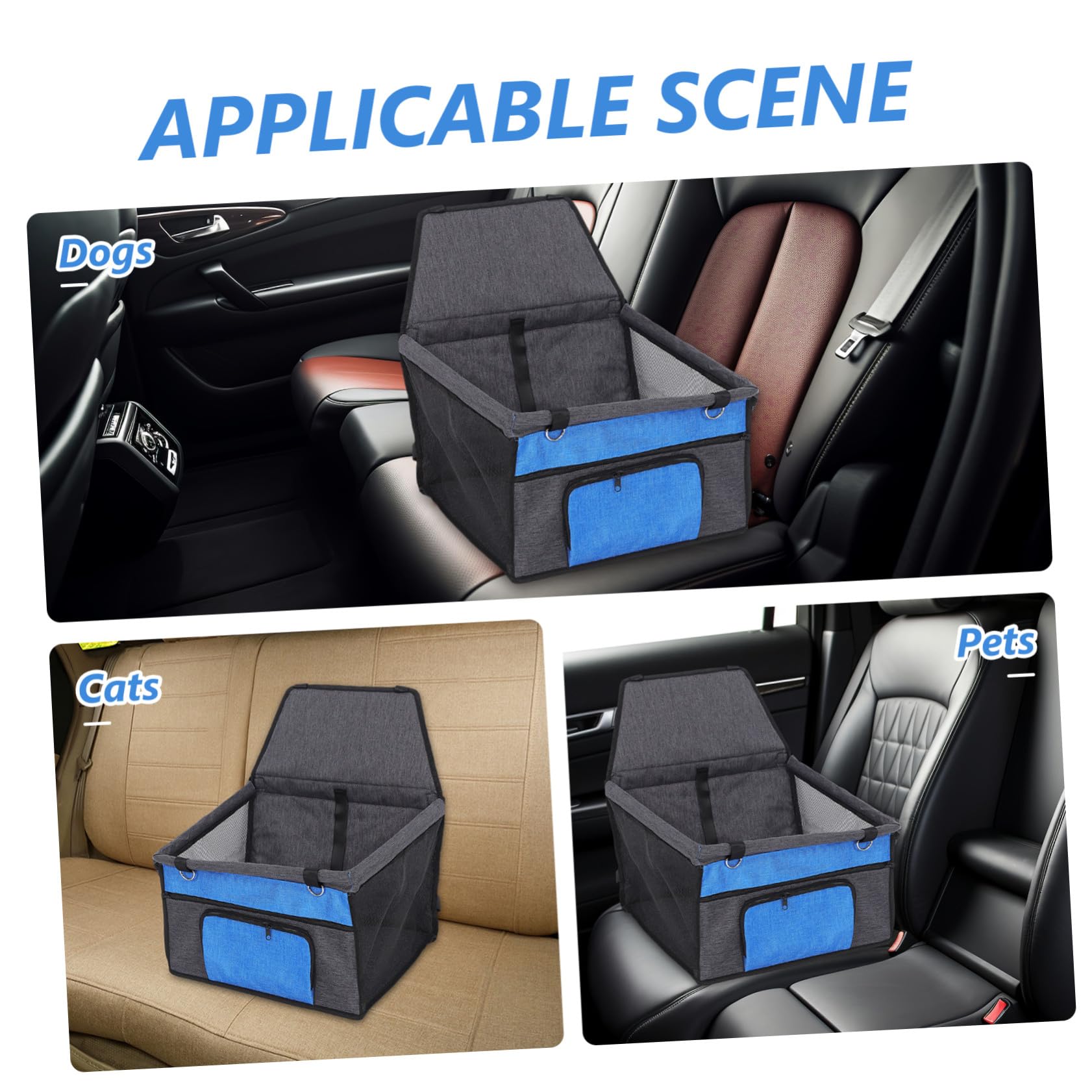 Protecteur Siège Voiture pour Chien Antidérapant Tapis Auto Imperméable et Respirant pour Petits Chiens Coussin de Voyage Confortable et Facile à Installer