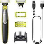 Philips OneBlade 360 Face & Corps, Humide & Sec, Tondez, Définissez & Rasez avec le Peigne Ajustable 5-en-1 et le Peigne de Corps, QP2834/23