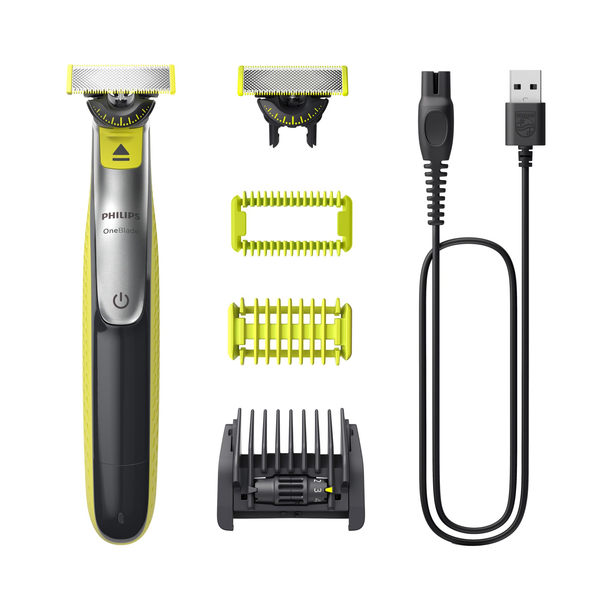Philips OneBlade 360 Face & Body Wet & Dry Trim Edge & Shave with the 5-in-1 Adjustable Comb and Body Comb QP2834/23