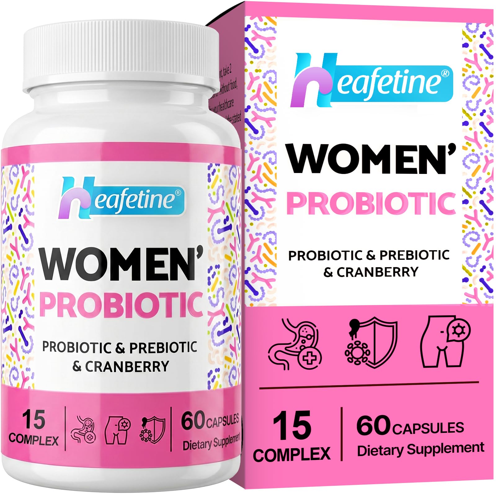 Heafetine 300 Billion CFU Women Probiotic