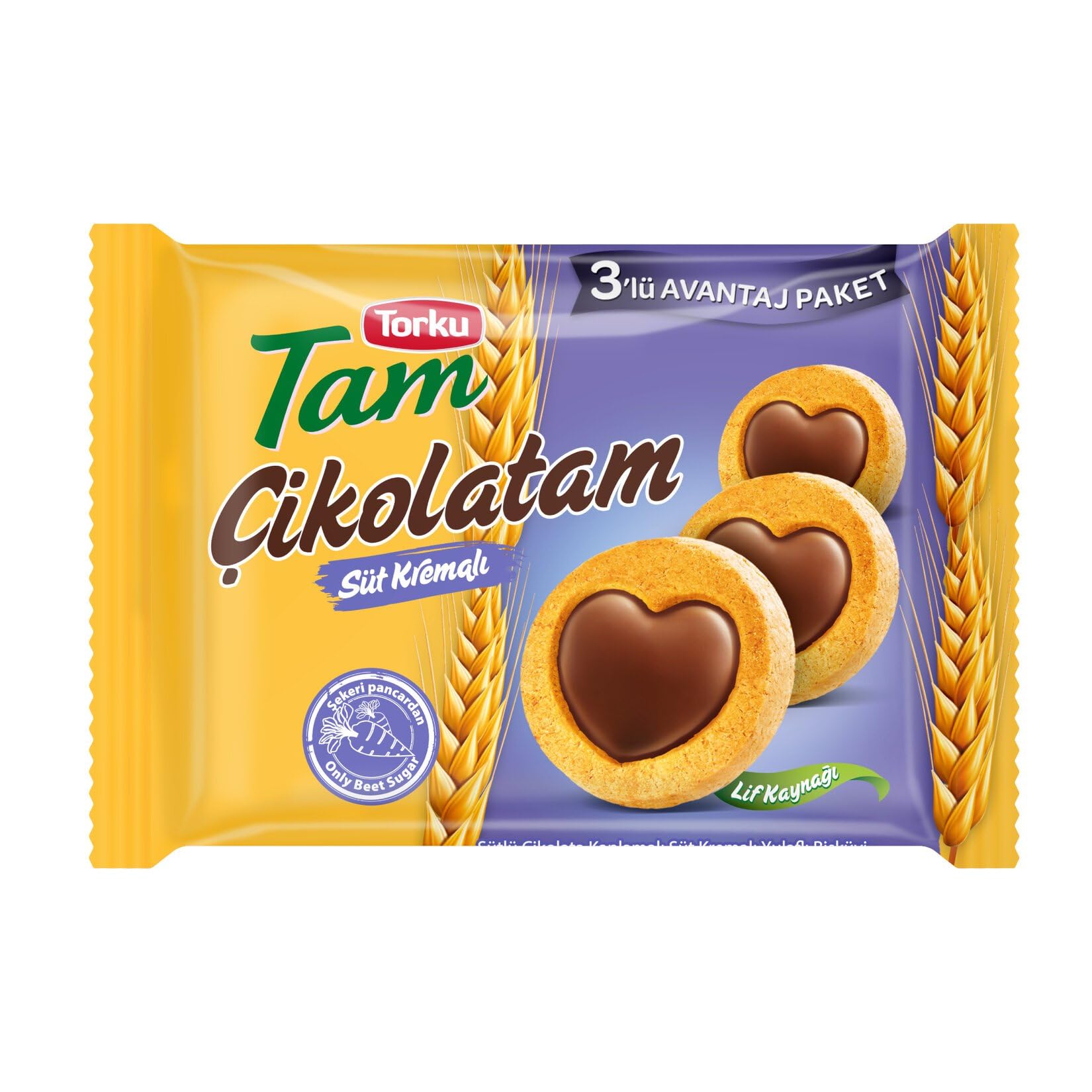 Torku Tam Çikolatam Bisküvi Mp 249 Gr