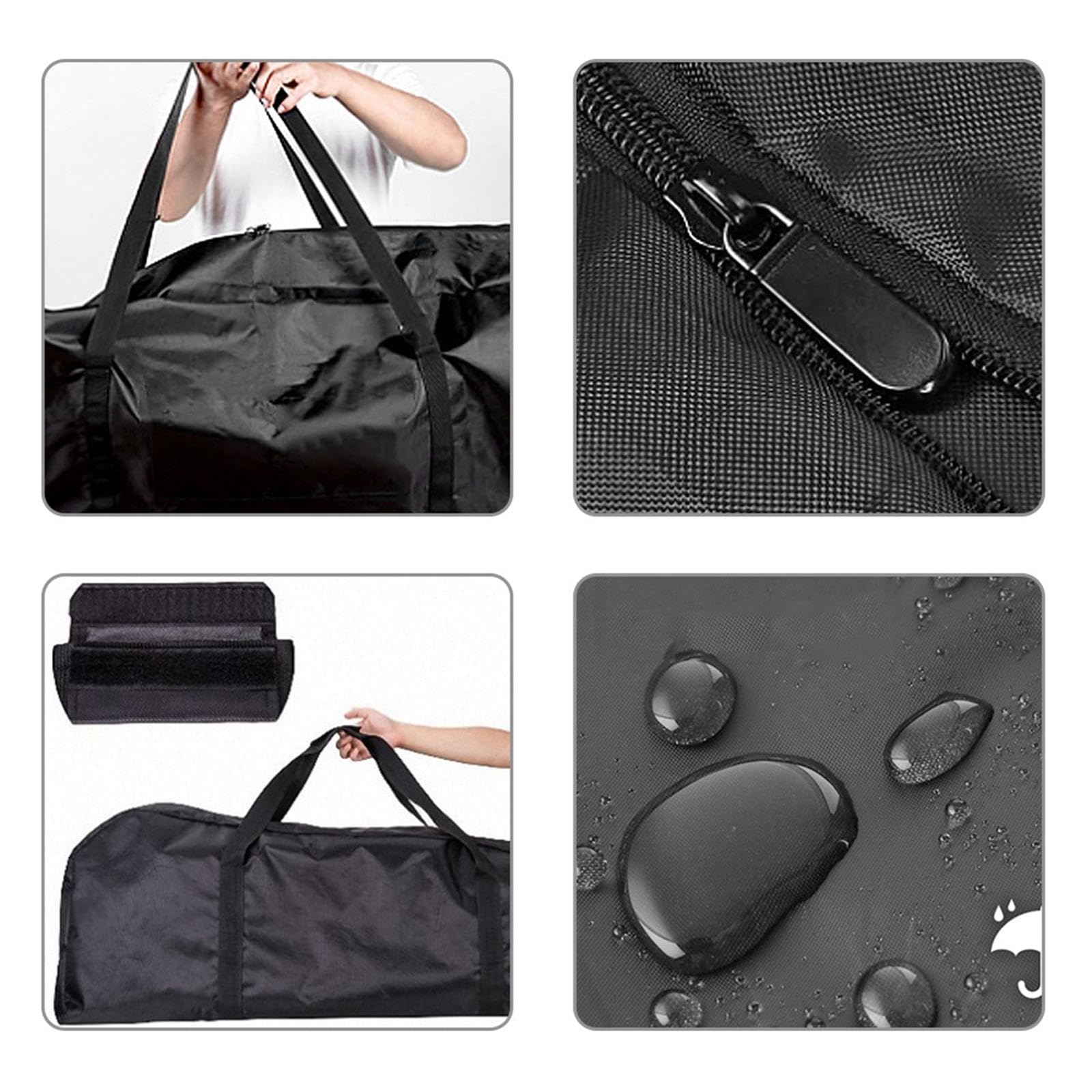 Oshhni Sac à Scooter Pliant Portant des Accessoires d'épaule Protector Sac à Main pour Hommes extérieurs