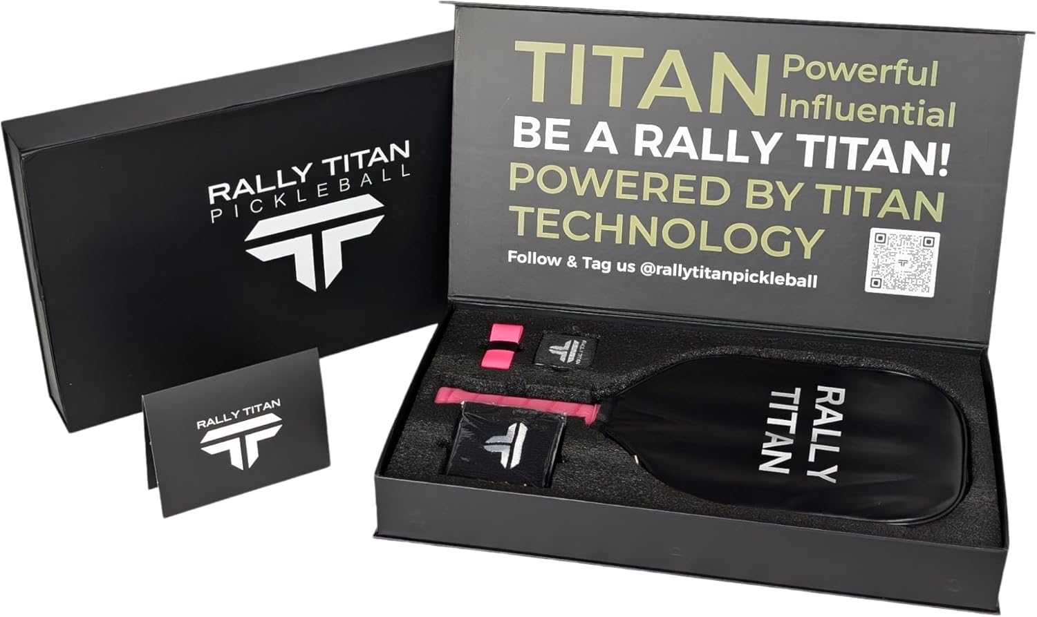 Pickleball Paddle | Titan Pro 16mm & Power 14mm | Thermofomed | Foam Injected Walls | T700 Textured Carbon Fiber | Polypropylene | USAPA Approved | Box Set