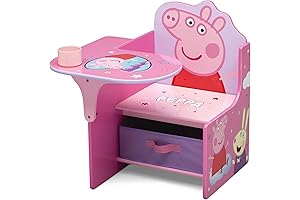 Peppa Pig Activity Chair-Shaped Kids Desk Set