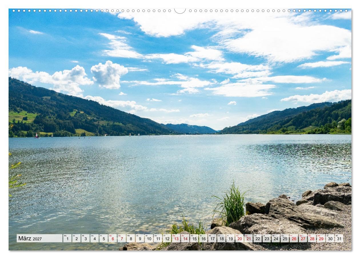 CALVENDO - Urlaubsregion Bayern (hochwertiger Premium Wandkalender 2027 DIN A2 quer), Kunstdruck in Hochglanz: Beliebte Ausflugsziele in Bayern