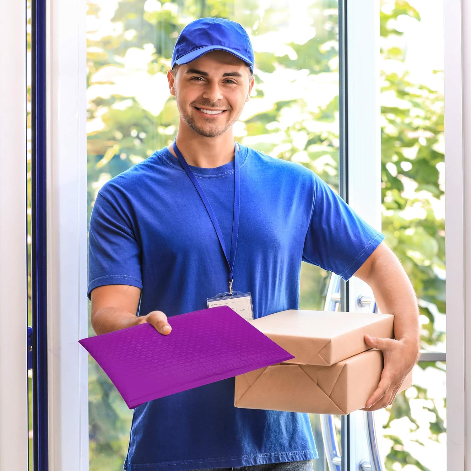 Fuxury Small Purple Bubble Mailers 6x10 Self-Seal Shipping Bags 50 Pack, Poly Bubble Mailers, Packaging Bags, Mailing Bags, Padded Envelopes, Packaging for Small Business, Boutique, Accessories : Office Products