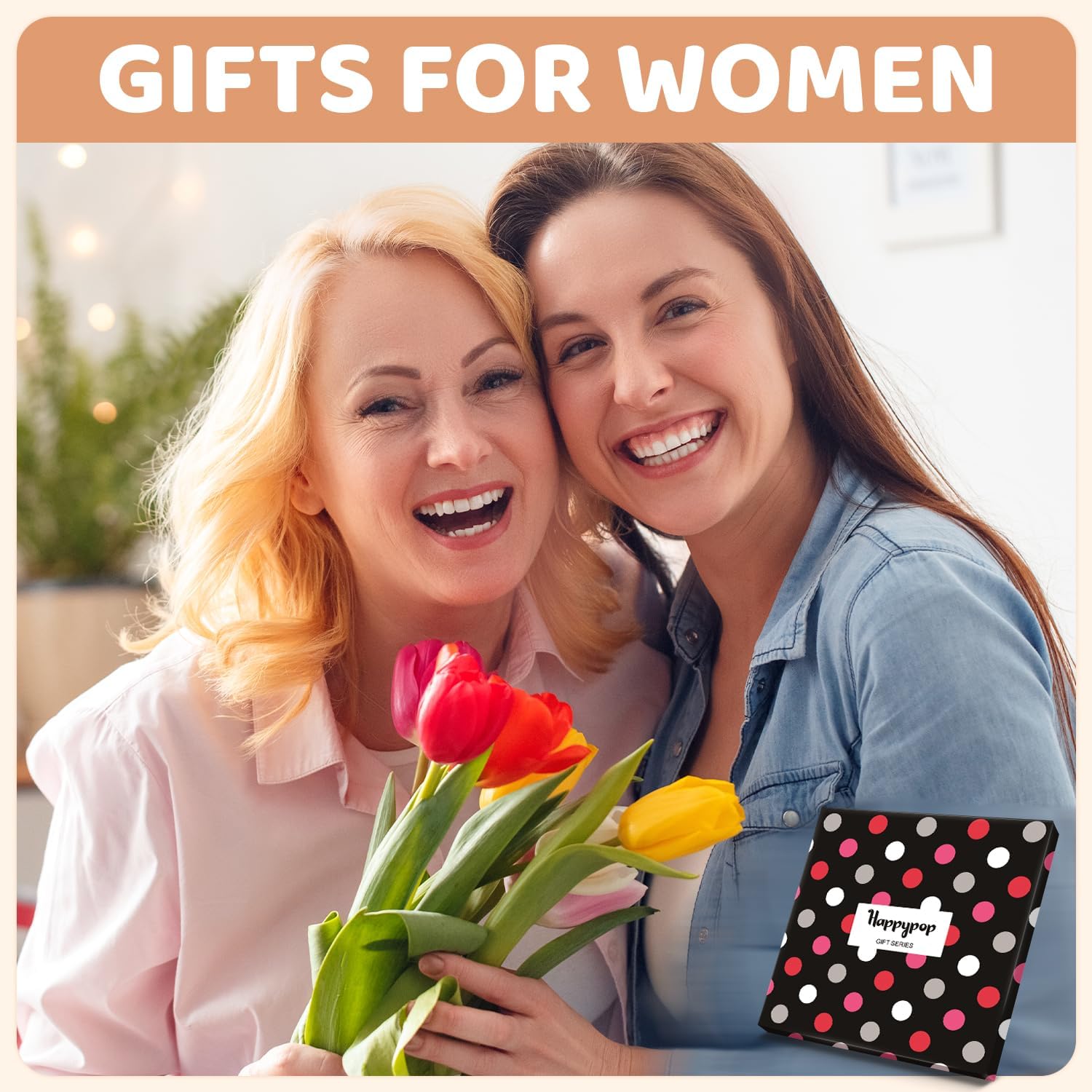 HAPPYPOP Mothers Day Gifts Socks - Gifts for Mom Godmother, Aunt Wife Sister Socks - Image 2