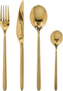 Tognana, 24-piece cutlery set Ophira Gold, 18/0 stainless steel, Gold