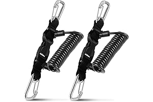 2 Pcs Scuba Diving Coil Lanyards: Essential Underwater Safety Gear