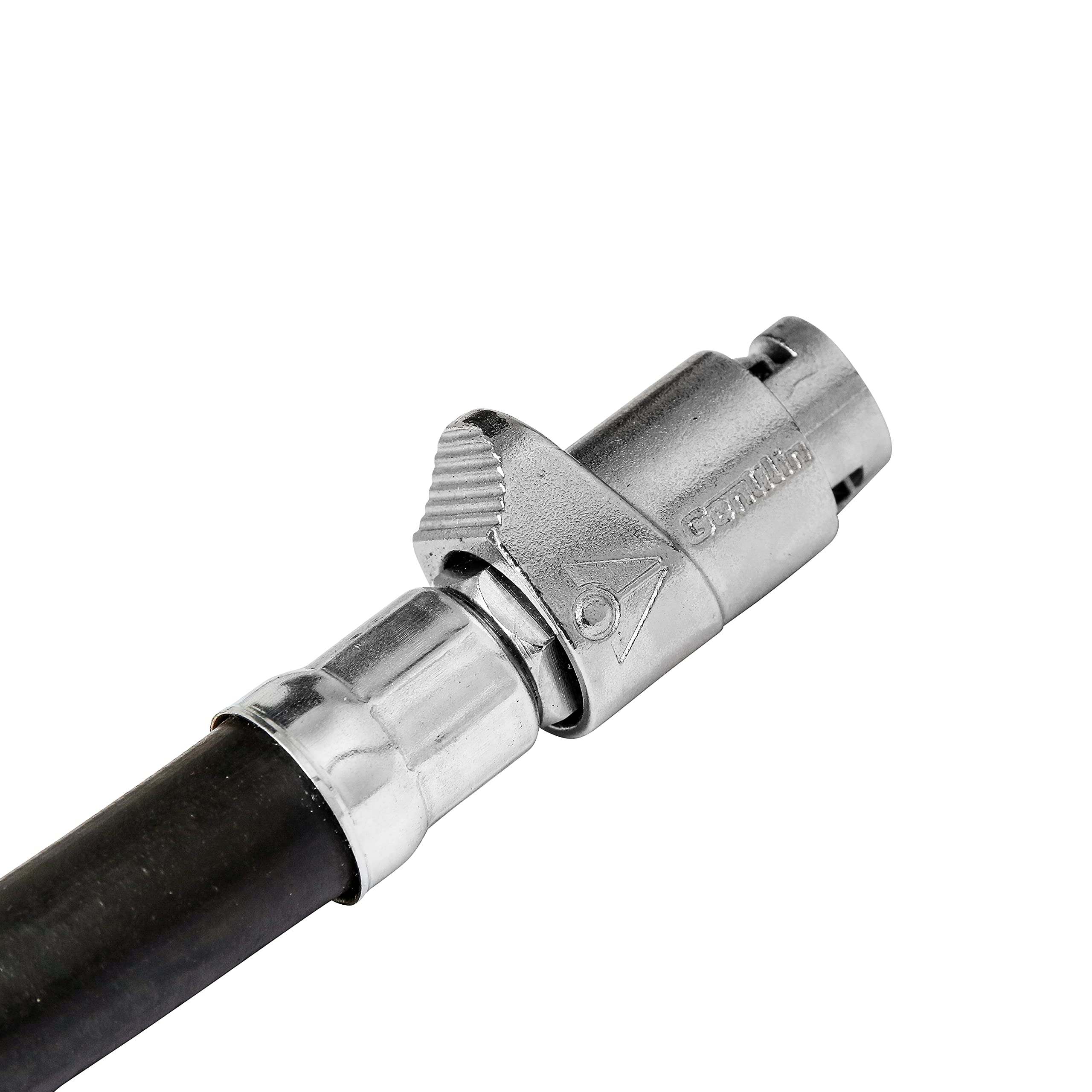 ABAC Gonfiagomme PRO - Approvato CEE - Manometro 80 mm - Tubo flessibile 1,5 m - Uso professionale (auto, camion) - Peso: 0,9 kg