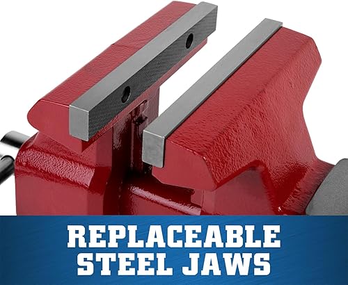 Miniatura 29 de Wilton Utility HD tornillo de banco, 6-1/2" ancho de mandíbula, apertura de mandíbula de 6-1/4", garganta de 4-1/4" (modelo 656UHD)