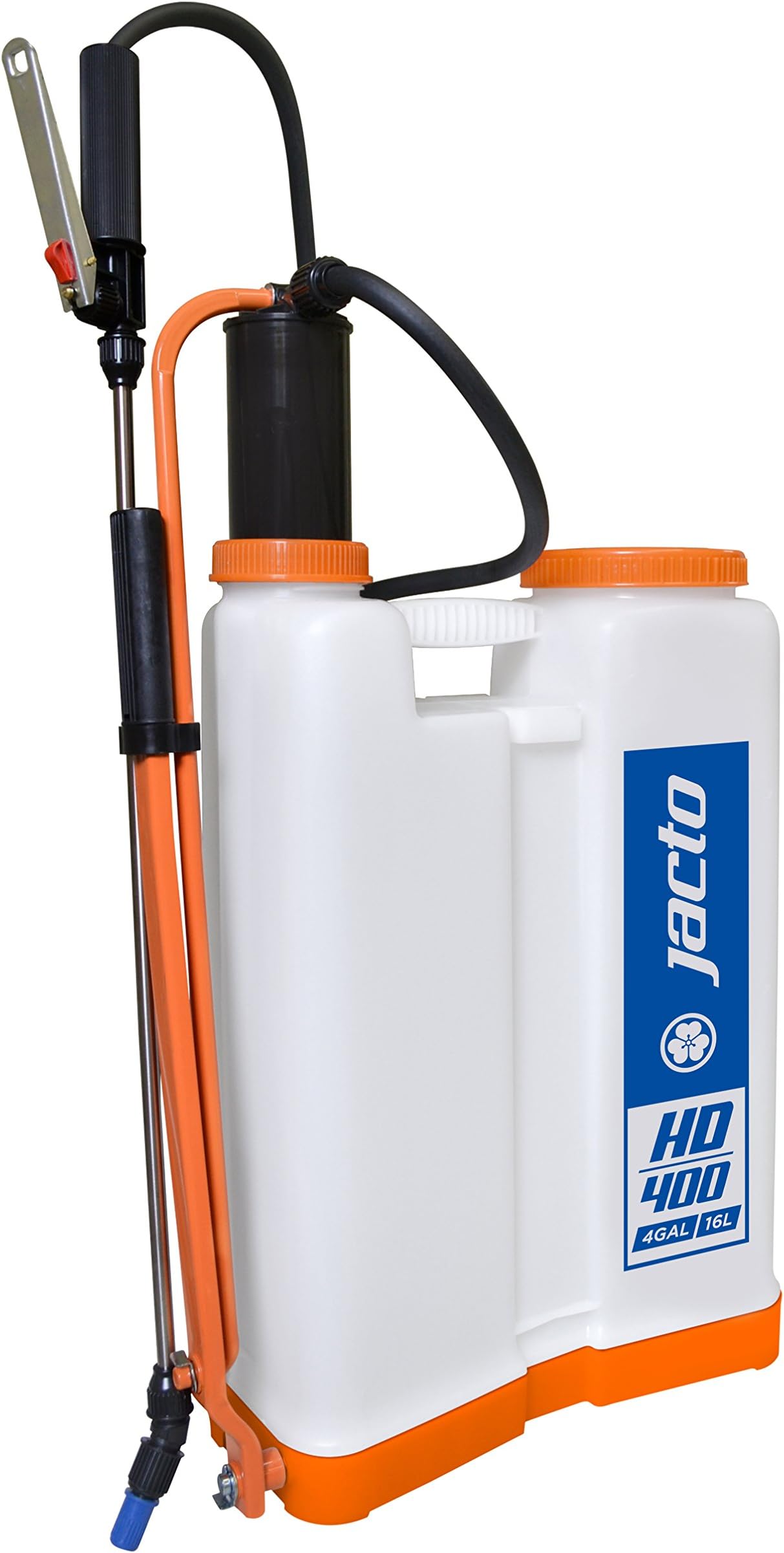 HD-400 Heavy-Duty 4-Gallon Sprayer – Versatile & Durable for Landscapers, Farmers & Homeowners | Ergonomic Design, Adjustable Nozzle - Color White