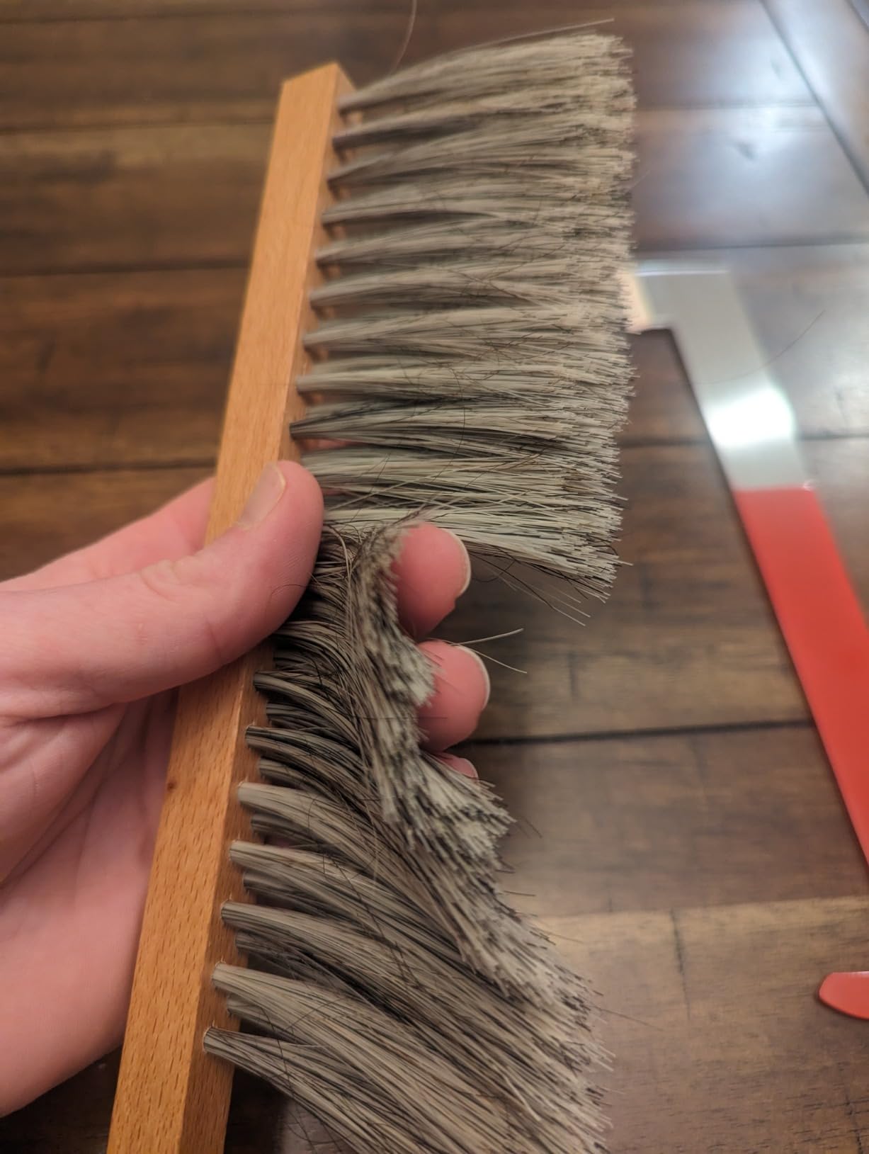 Acostop set showing both hive tool and brush