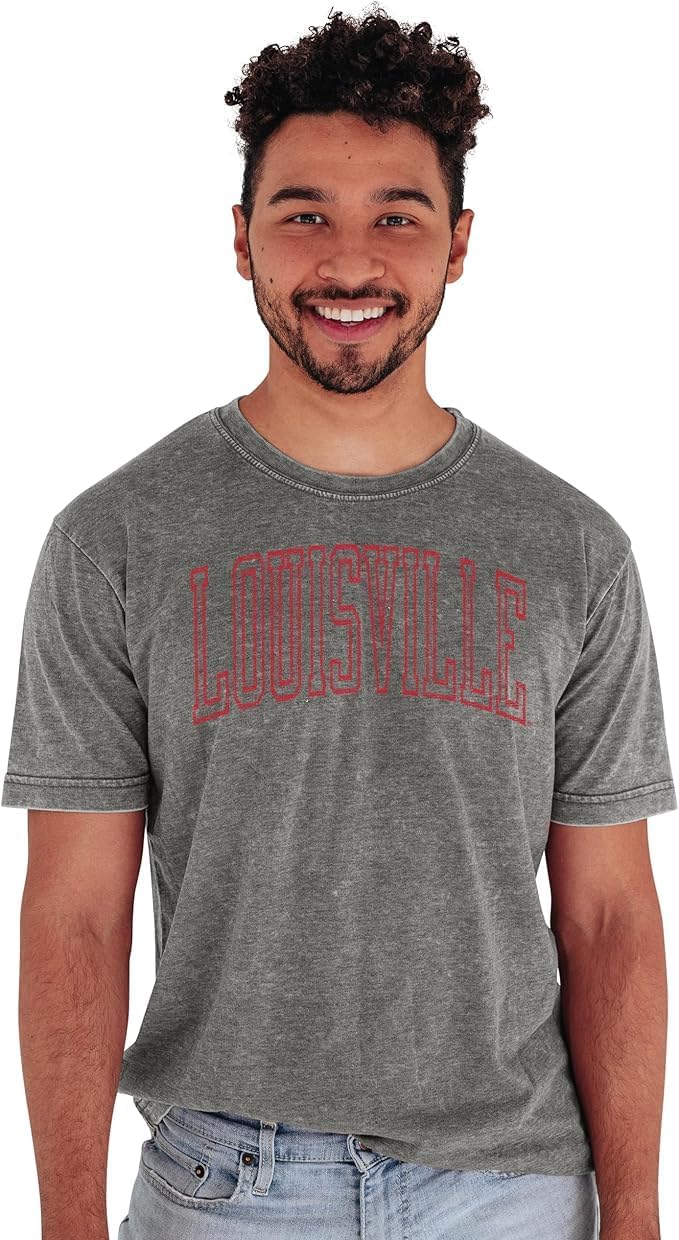 Blue 84 NCAA Mens T Shirt Burnout