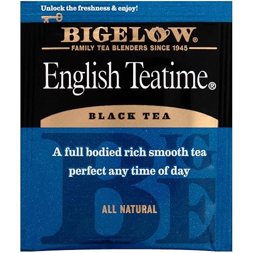 Miniatura 61 de Bigelow Vanilla Chai Black Tea, caja de 20 sobres (paquete de 6), té negro con cafeína, 120 bolsas de té en total