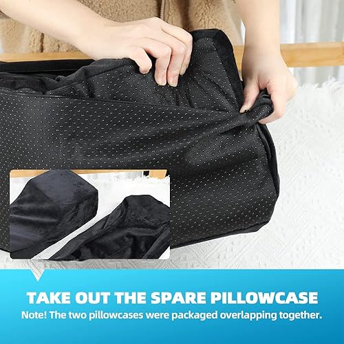 Miniatura 2 de Onism Almohada de extensión de pestañas almohada de belleza almohada de cuello de pestañas almohada de espuma viscoelástica en forma de U con 2