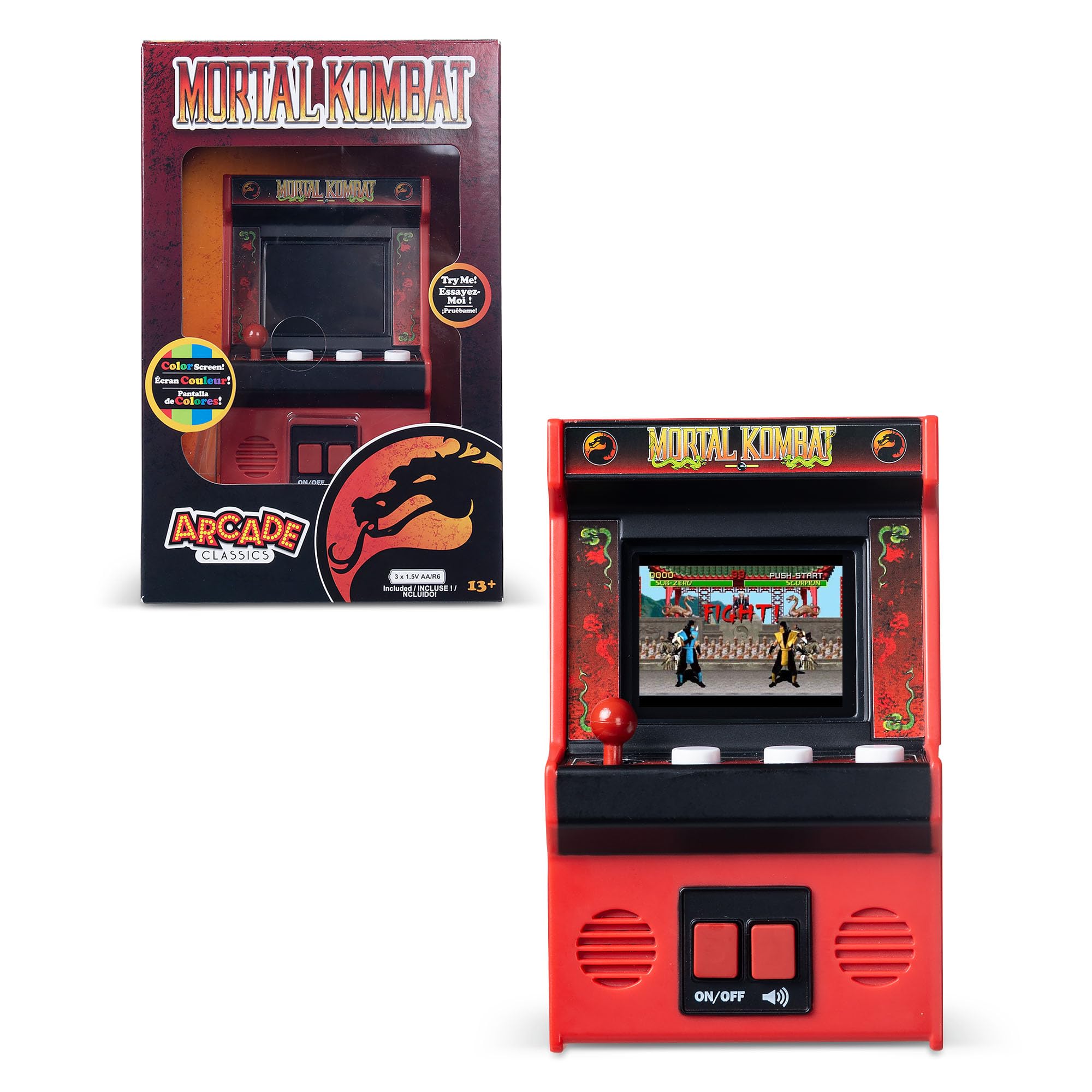 Basic Fun- Mini Classic Mortal Kombat Handheld