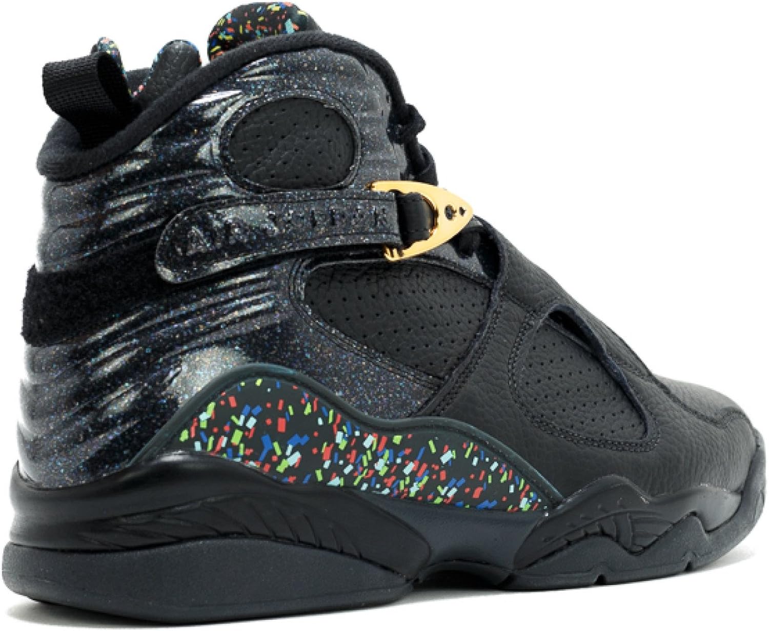 Jordan confeti negro Clearance