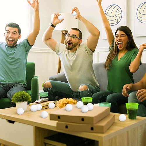 Miniatura 8 de Hxezoc Mini pelotas de voleibol para el estrés, 20 paquetes de pelotas deportivas de espuma de voleibol, bolas deportivas pequeñas para apretar,