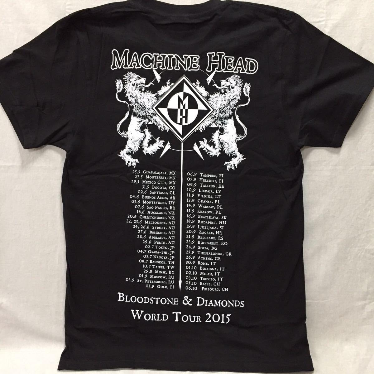 Amazon.co.jp: バンドTシャツ マシーンヘッド MACHINE HEAD L