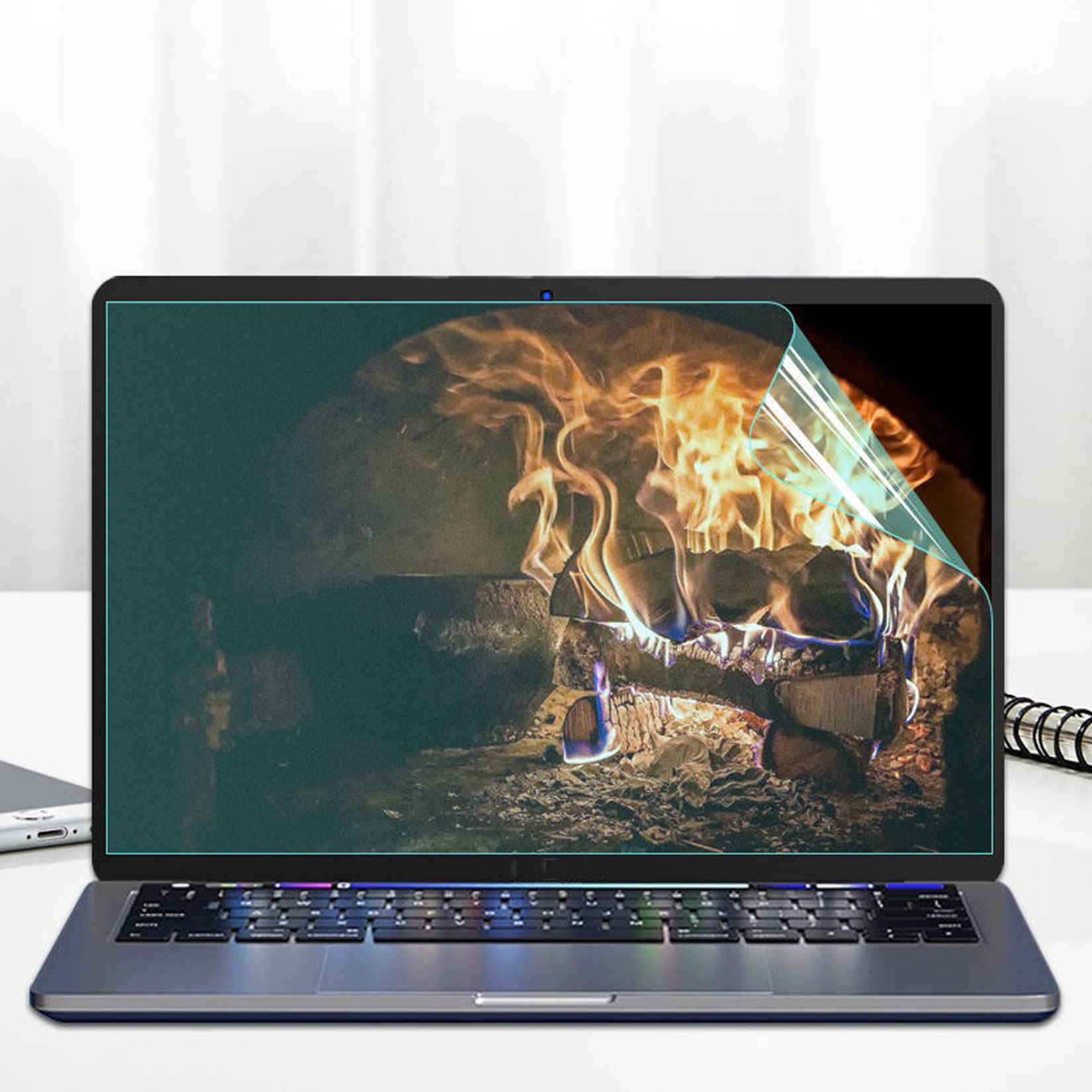 Wygaszacz ekranu notebooka, Folia ochronna na ekran laptopa z powłoką antyrefleksyjną 11,6-17,3, zestaw 5 matowych folii komputerowych, kompatybilna z filtrem światła niebieskiego(14 inch)