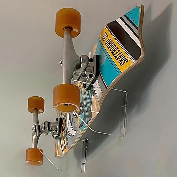 WANLIAN Skateboard Wall Mount Display Rack Skateboard Wall Rack Display Rack Hanger Rack Skateboard Wall Mount Bracket Deck Rack