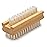 Konex Non-Slip Wooden Two-sided Hand and Nail Brush. Fingernail Brush for Nail Cleaning and Scrubbing. Heavy duty Stiff Nail Brush for Travel. Mechanic hand scrub brush with molded grip.