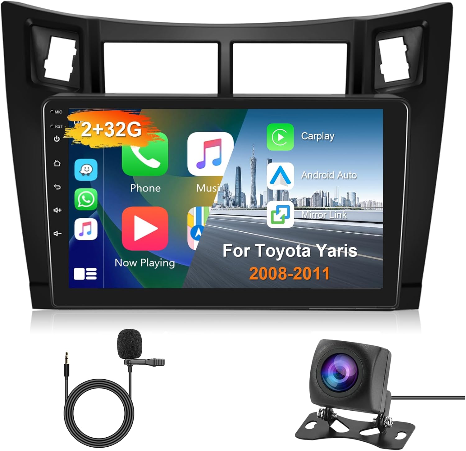 Autoradio Android Per Toyota Rush E Daihatsu Terios 2006-2016 | 9 Pollici Con Carplay Wireless E RetroCamera - Foto 4