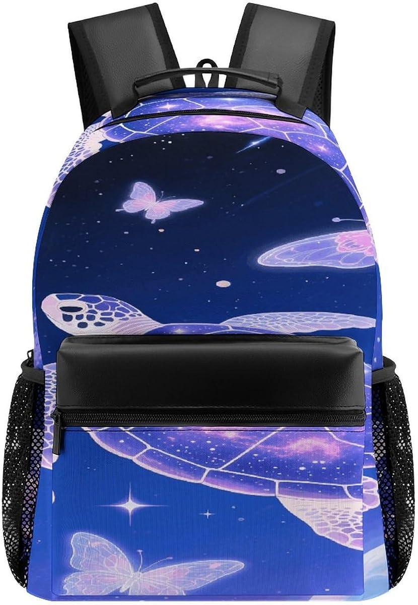 Turtle Laptop Backpack Lightweight Schoolbag Durable Bookbags for Men Women