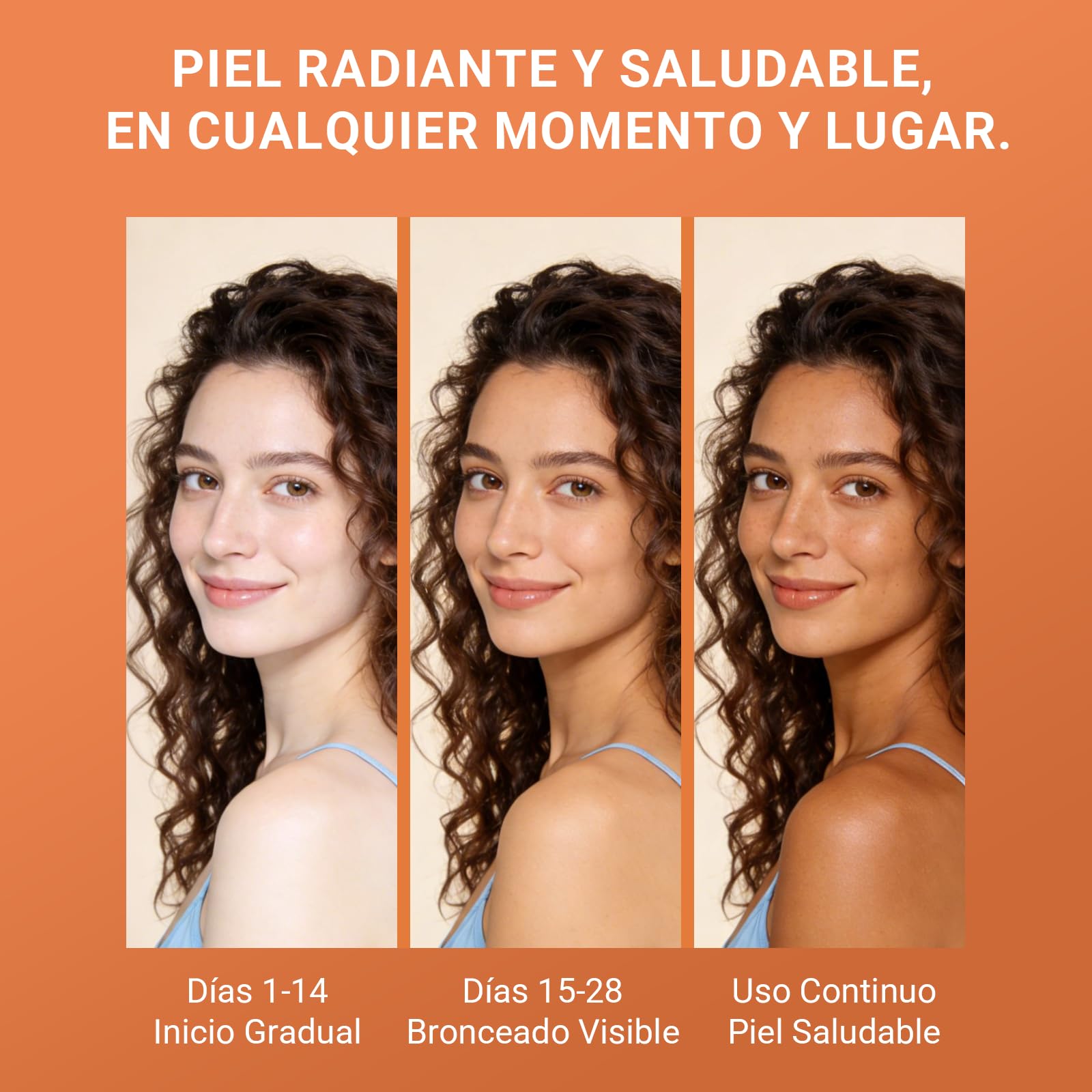 Gummies Bronceadoras Gominolas Autobronceadoras Sin Sol con Betacaroteno, Licopeno, Astaxantina y L-Tirosina - Potenciador de Bronceado - Vegano, Sin Azúcar - 60 Gummies Sabor Piña