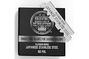 Straight Edge Razor Blades - Barber Razor Blade 100 Ct