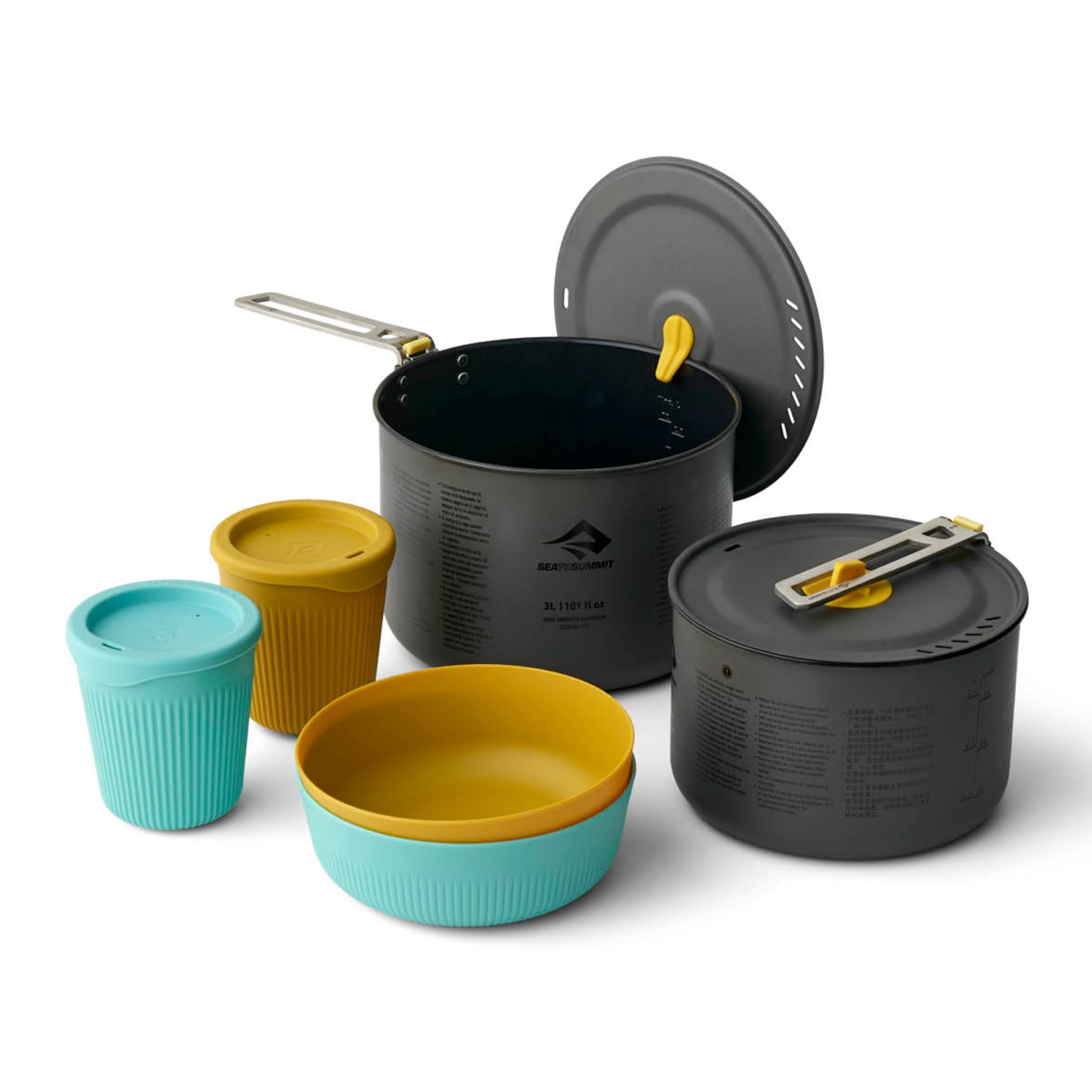 Sea to Summit Frontier Ultraleichtes Kochset mit zwei Töpfen für Camping