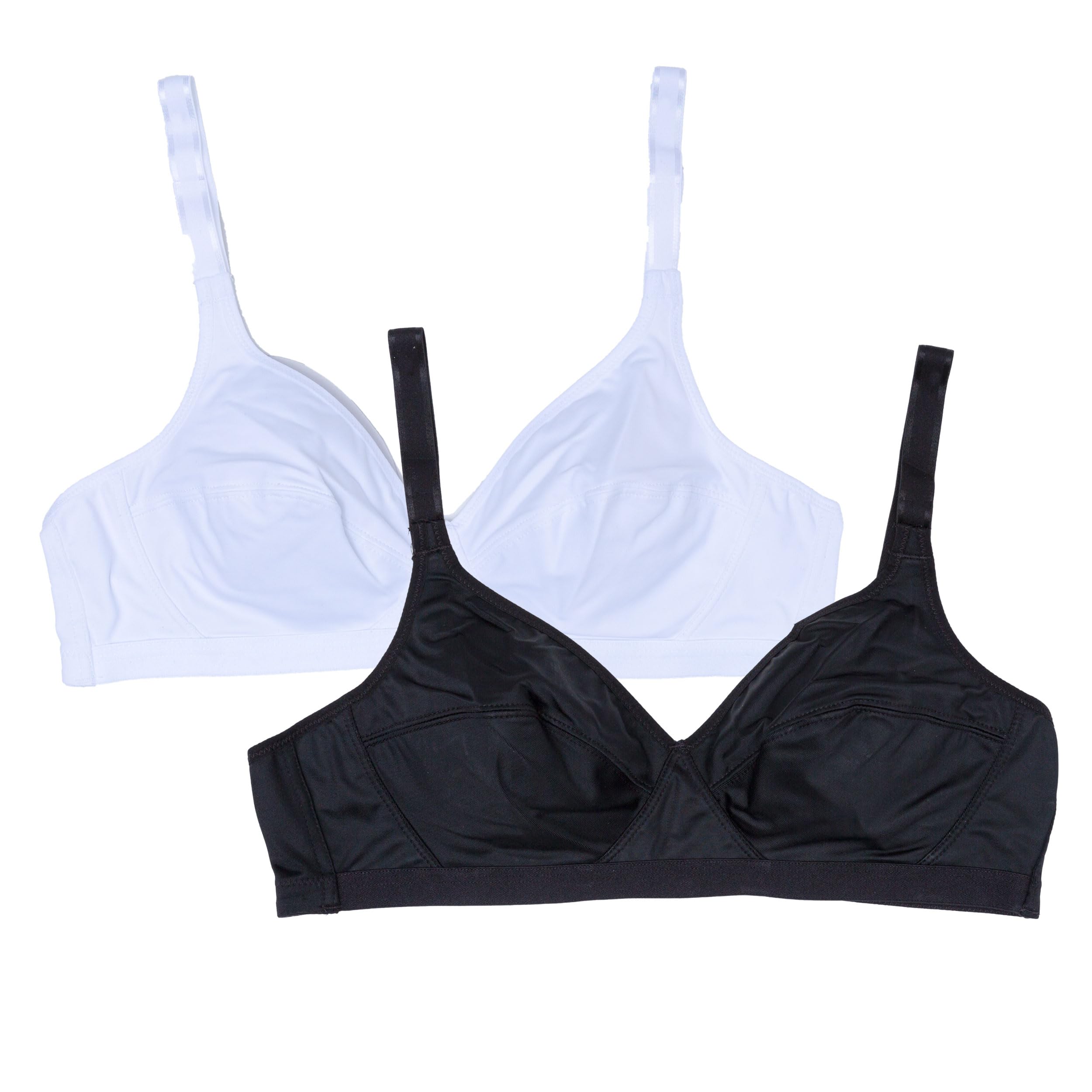 PlaytexWomen's Basic Micro Support Non-Wire Bra-Twinpack (Pack of 2)