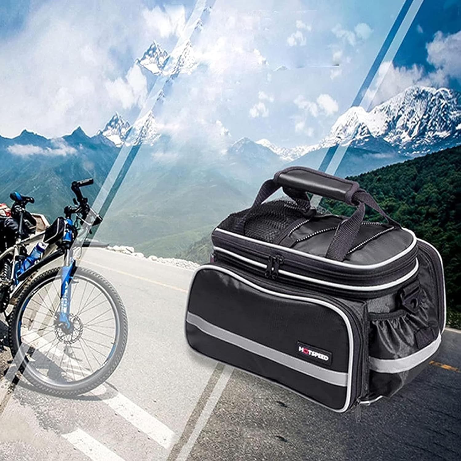 Disaster Relief Backpack,Medical Bag,Waterproof Flood Control Equipmentfire Rescue Kits, Multifunctional First Aid Kit for Camping Equipment Supplies,Blue