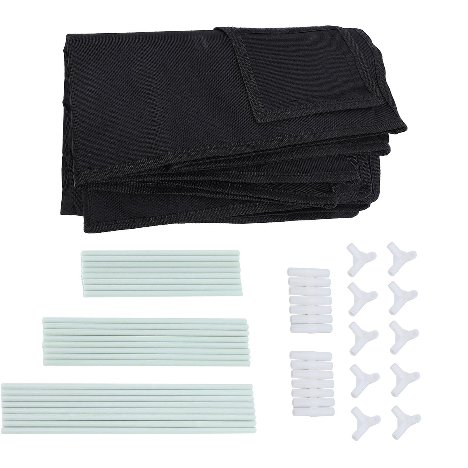 FTVOGUE 3D-Druckergehäuse, 600D Oxford-Stoff-Zeltabdeckung mit Abluftventilator, 18,89 X 23,62 X 28,34 Zoll, Feuerfest, Staubdicht, Konstante Temperatur Belüftet, für Heimwerkstatt