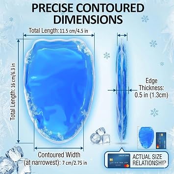 Vasectomy Reusable Cold Ice Packs for Testicular Support and Pain Relief, Vasectomy Gift for Men (Excluding Underwear)