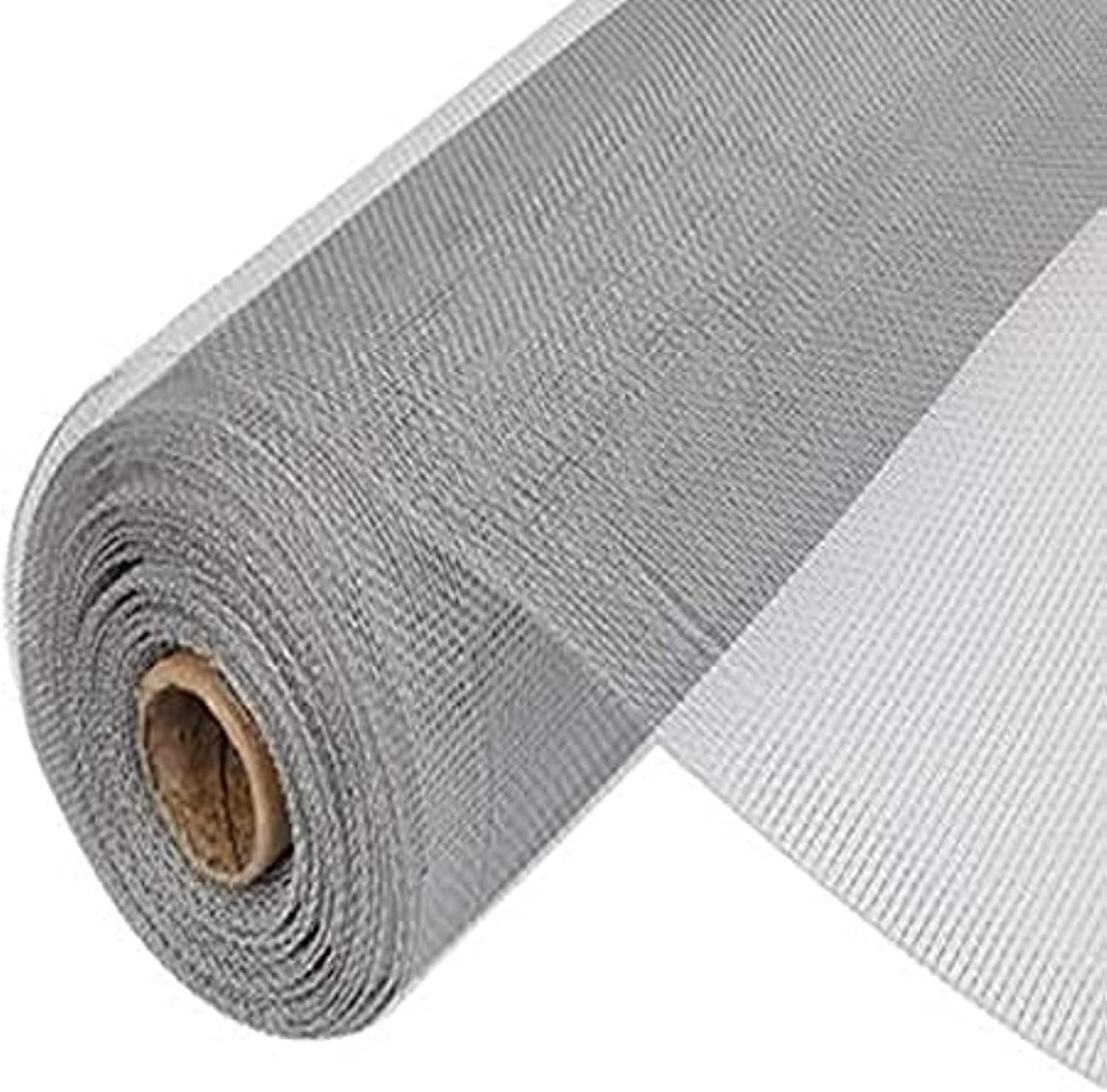 AQSON Custom Fiber Fly Insect Net, Anti Mosquito Bug For Windows Doors And Patio, Premium Pet Screen, Net Barrier, Invisible (2.5 Meter, 4 Feet)