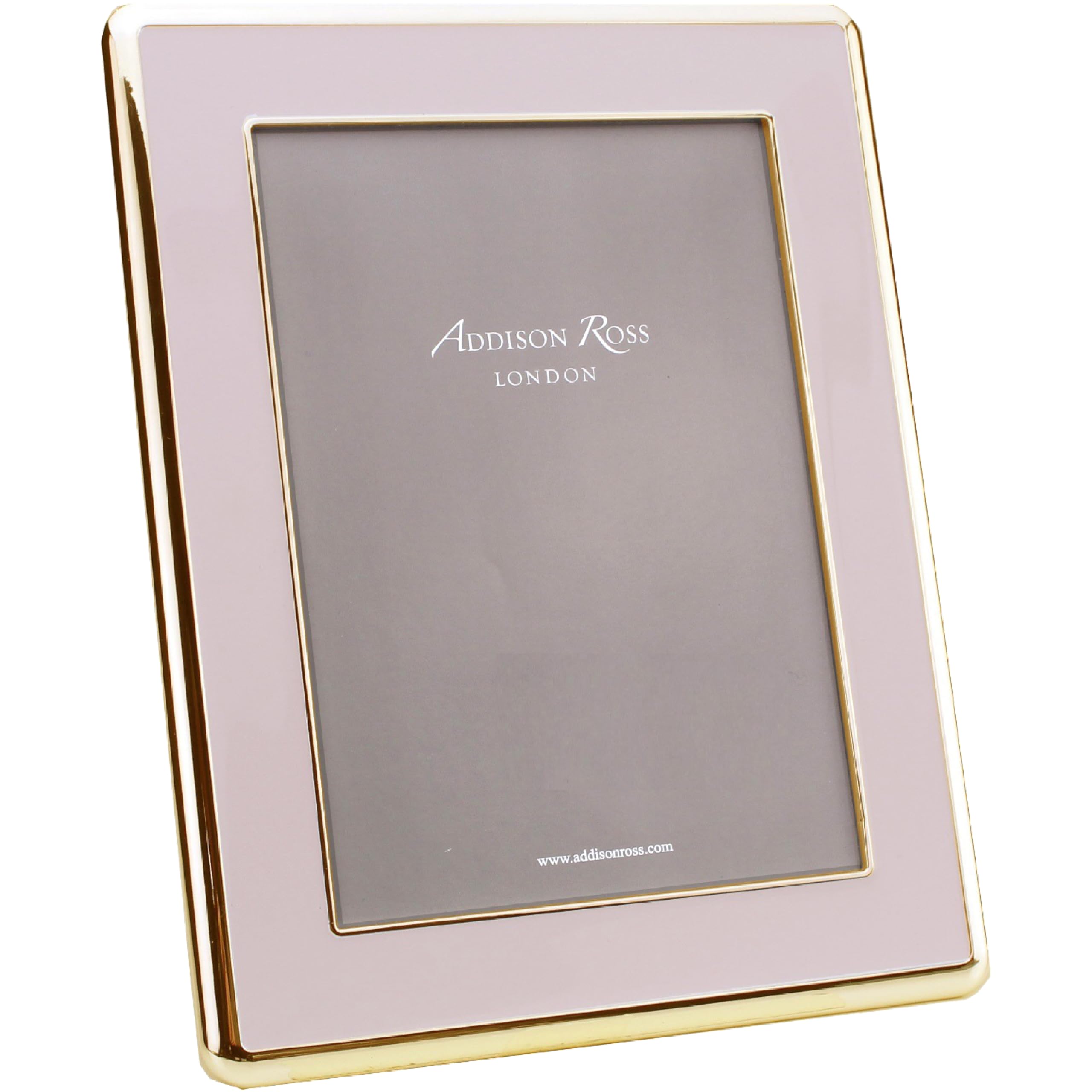 Addison Ross Photo Frame 4x6cm - Portrait or Landscape Display - Ideal Picture Frames for Gifting - Gift for Weddings, Birthday, Anniversary - Modern Design - Gold & Pale Pink - 30mm