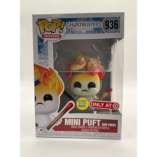 Funko Ghostbusters - Pop N° 936 - Mini Puft On Fire Gitd Special Edition