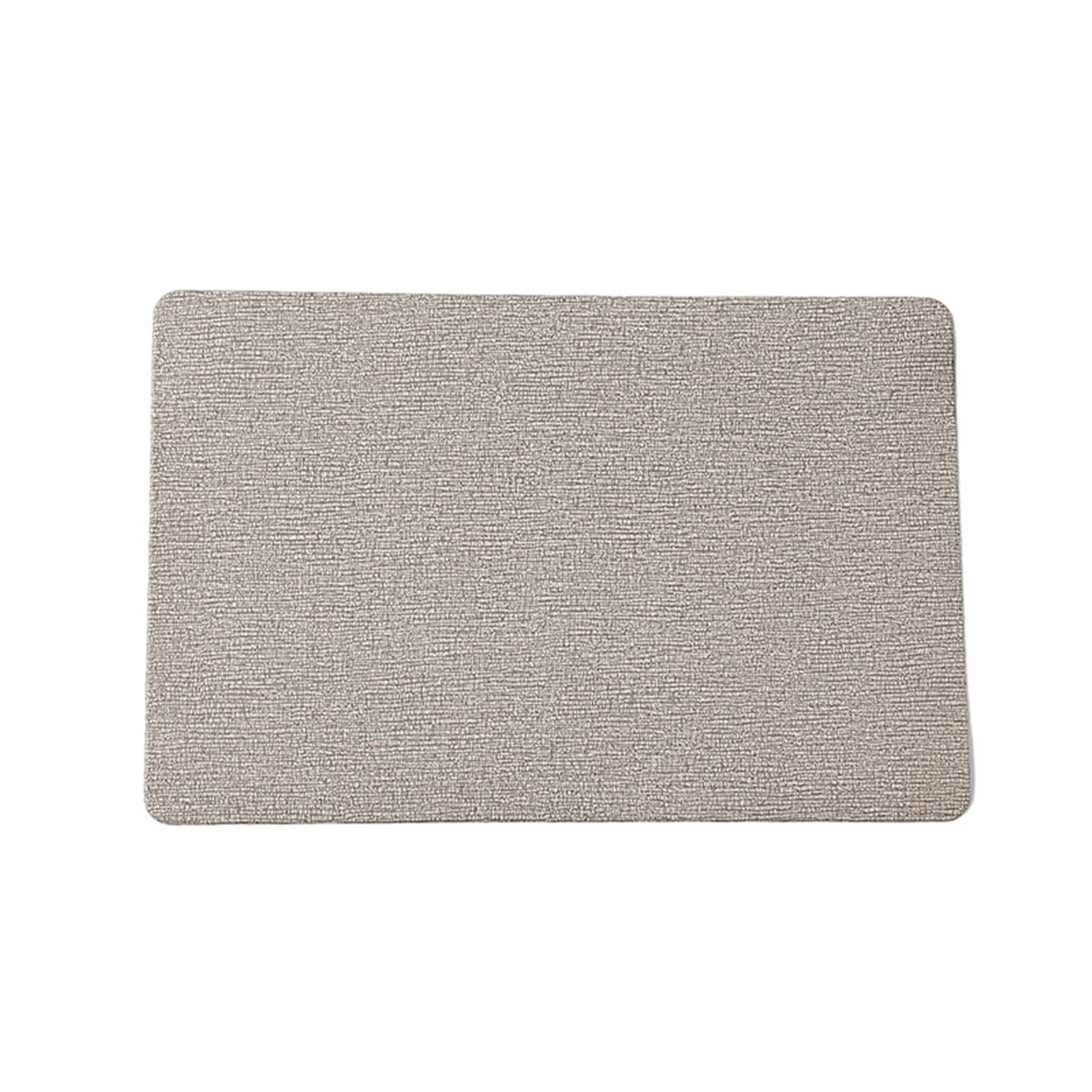 Set de table rectangulaire marron clair 45x30 cm | Lot de 2
