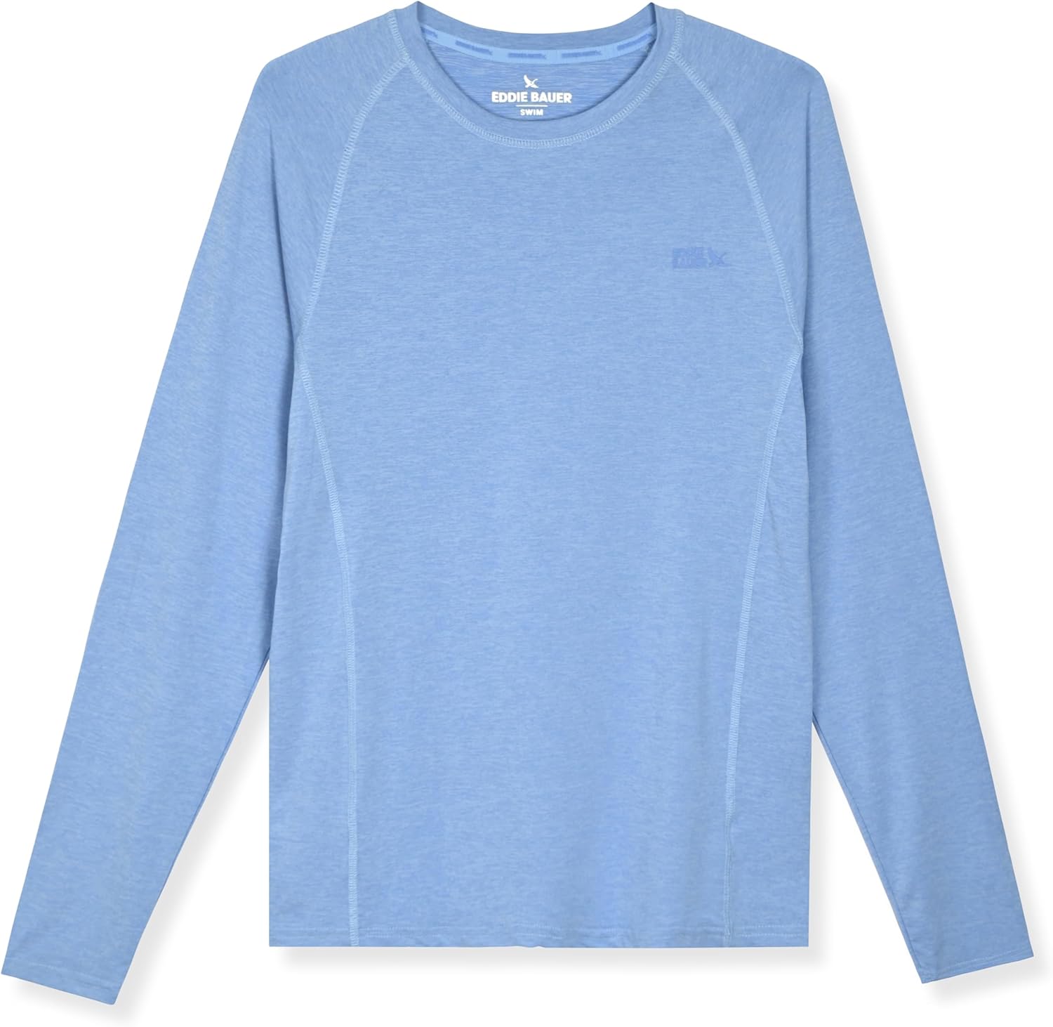 Eddie Bauer Men's Long Sleeve Rashguard Shirt | UPF 40+ Sun Protection | Ideal for Outdoor Activities