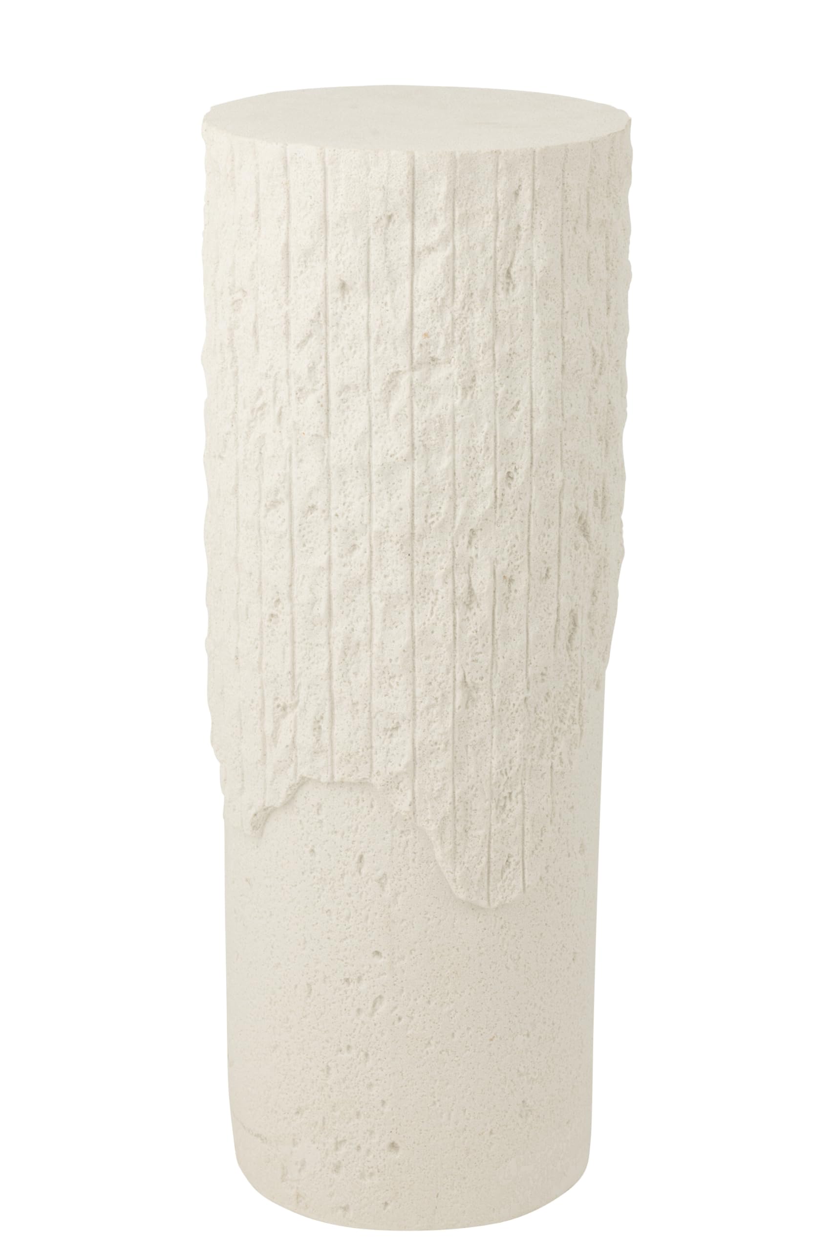 Socle Rocky Relief J-Line blanc grand modèle en polyrésine